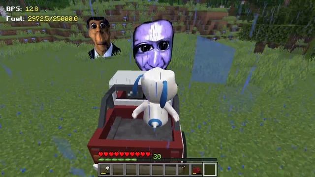 SURVIVAL CAMERA MAN HOUSE WITH 100 NEXTBOTS in Minecraft - Gameplay - Coffin Meme