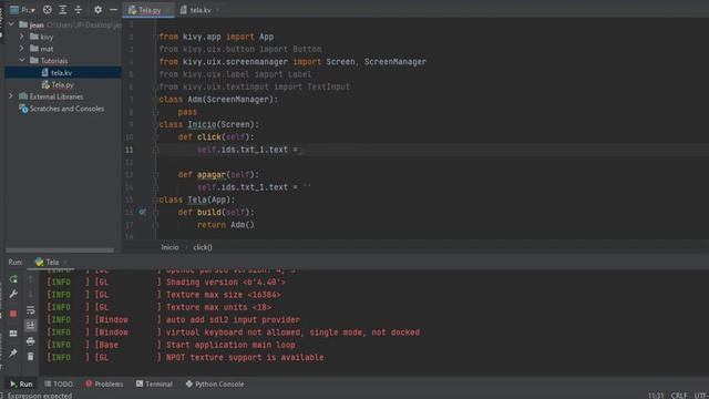 Kivy - Aula 04 - TextInput смотреть онлайн