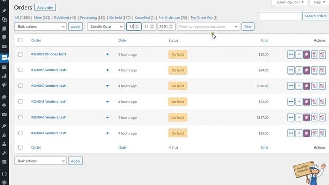 Filter WooCommerce Orders by Date | WordPress Plugin Shop Information System смотреть онлайн