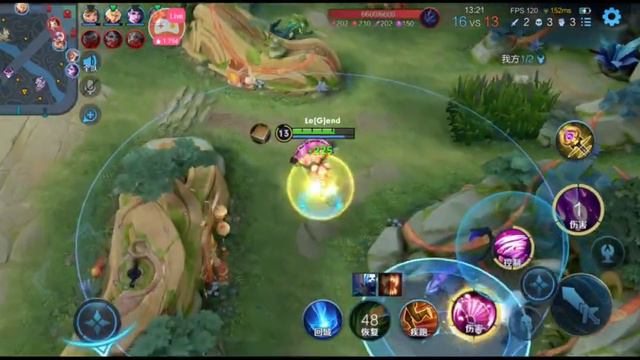 King Of Glory | немного геймплея.