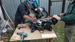 Торцовочная пила Sturm MS55305B. распаковка и пробы пилы.