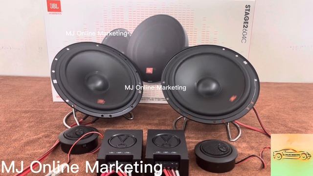 JBL Stage 2 604C 6.5 inch 2Way Component Set Bass Boosted Testing + Sound Clarity Testing смотреть онлайн