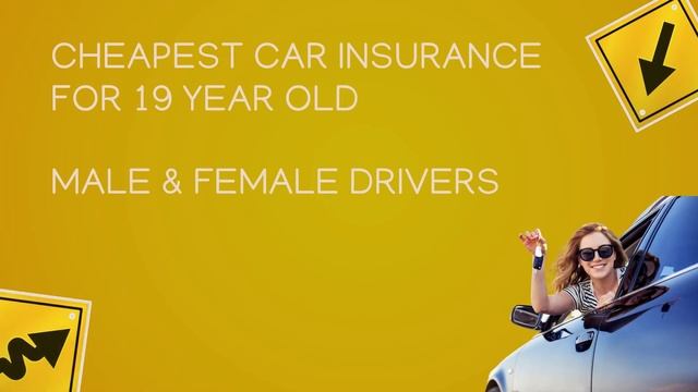 Auto Insurance For 19 Year Old Male Or Female Drivers Online смотреть онлайн