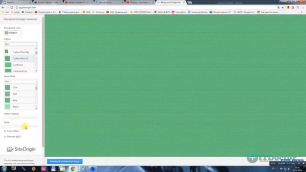 #6 Генератор фона на сайт - Background Image Generator