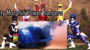 Mighty Morphin Power Rangers[All Megazord Transformations]