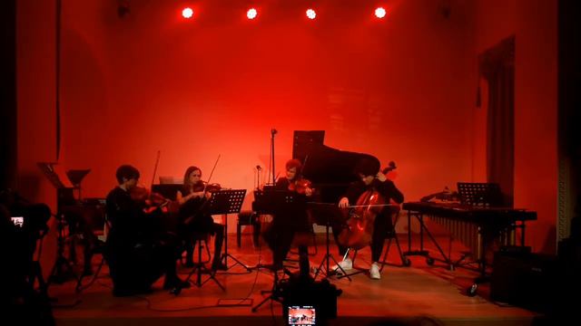 Moscow Violinjazz Quartet W/Chamber Orchestra At Ivanovo Philharmonic