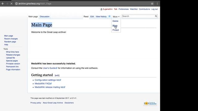 MediaWiki Moment: How to change a page title смотреть онлайн