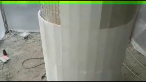 Облицовка колонны