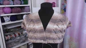 Кардиган пришлось перевязывать. Плед из Alize Puffy Fur в роспуск...