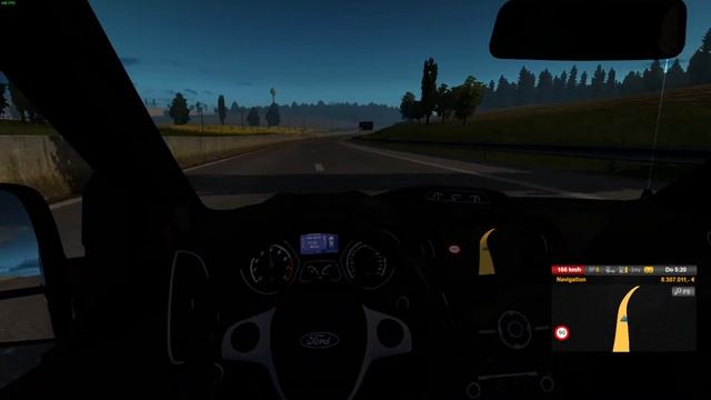Euro Truck Simulator 2 - Ford Transit Test Drive and Showcase смотреть онлайн