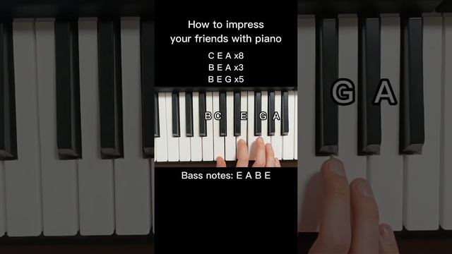 How to impress your friends with piano 🎹 tutorial Still DRE смотреть онлайн