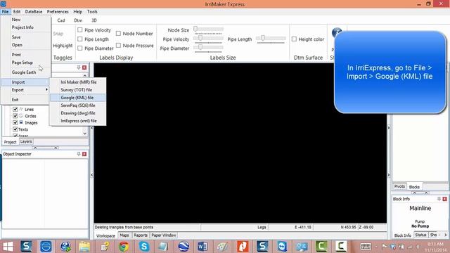 IrriExpress - How to convert a KMZ file to a KML file and import it into IrriExpress смотреть онлайн