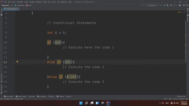 #13 Conditional Statements | Java Tutorial. смотреть онлайн