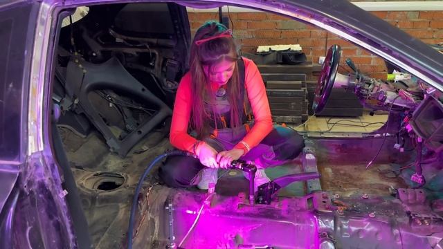 Разбираю БИТУЮ МАШИНУ под восстановление смотреть онлайн