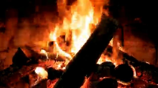 Cozy Relaxing Night With Crackling Fireplace 4K ?? Relaxing Smooth Jazz