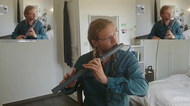 Naruto Theme - The Raising Fighting Spirit (PVC Flute Cover) смотреть онлайн