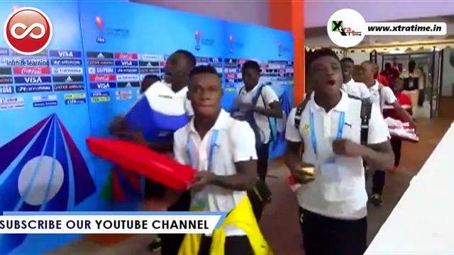 FIFA U17 World Cup 2017: Ghana U17 Team Steals The Show With Unique Celebration Dance