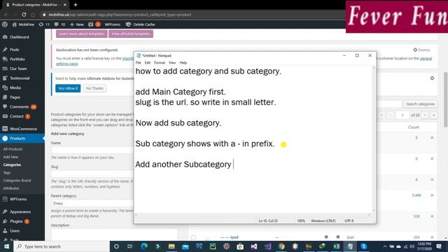 How To Add Category and Sub Category in Wordpress смотреть онлайн