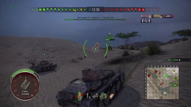 World of Tanks - PS4 | VK 30.01 H | Best gun on tier 5 смотреть онлайн