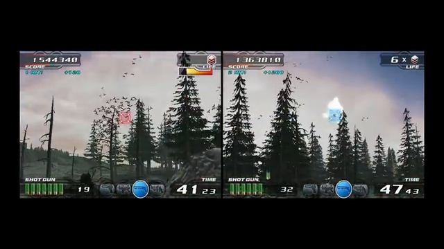 Time Crisis 4 PS3 2 player смотреть онлайн