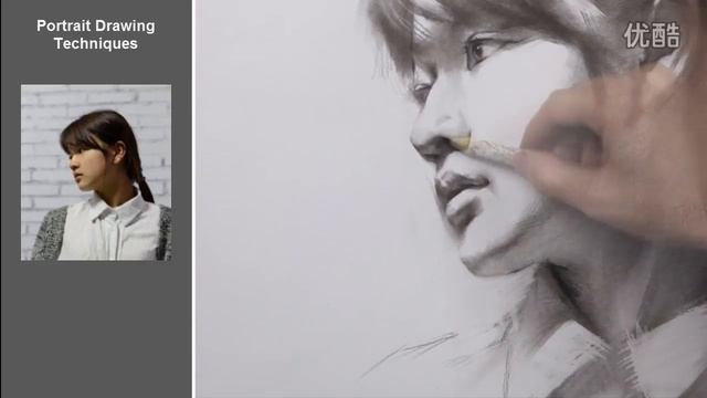 Portrait Drawing The Girl Techniques