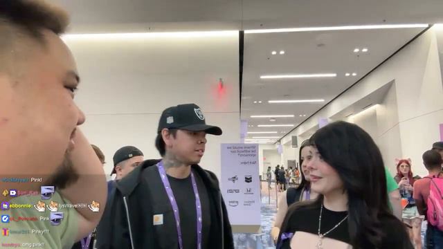 Pinkchyu Meets Lysium At TwitchCon