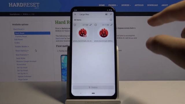 How to Clean Storage in NOKIA 8.1 – Delete Junk Files смотреть онлайн