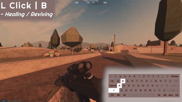 [ROBLOX] Fireteam | A look at controls смотреть онлайн
