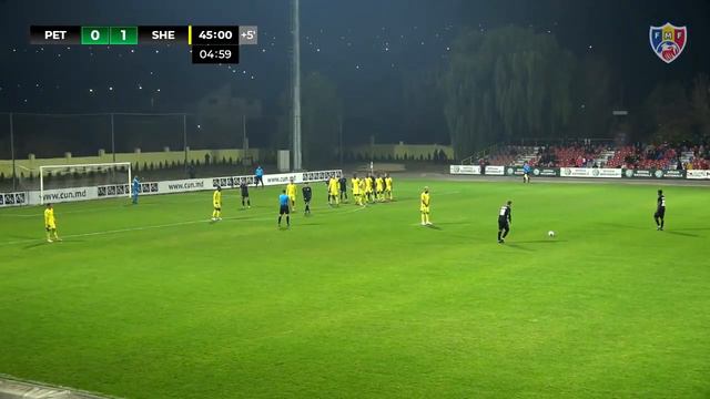 Нац.дивизион. ФК Петрокуб - ФК Шериф. 0-2. 31.10.2021 смотреть онлайн