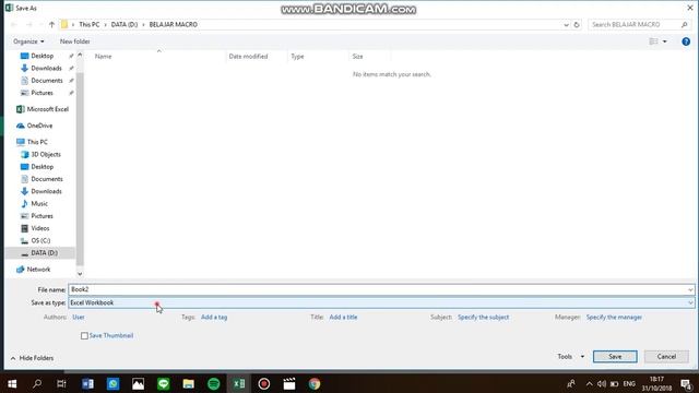 Macro Excel 01 - Mengaktifkan Ribbon Developer dan Save as .xlsm смотреть онлайн