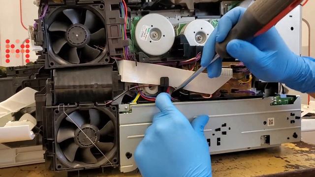 Installing The Transfer Belt In The HP M452 M377 M477 M454 M479 Laser Printer RM2-6454 смотреть онлайн