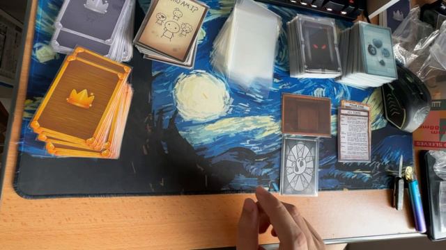 Sleeving Binding of Issac Four Souls Requiem Ultimate Collection Box Part.1 смотреть онлайн