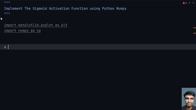 Implement The Sigmoid Activation Function using Python Numpy смотреть онлайн