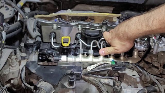 Mazda CX-5 2.2-D SKYACTIV-D замена прокладок, шайб под форсунками. смотреть онлайн