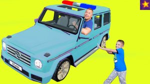 МАШИНКИ ЗАВЕЛИ МЕРСЕДЕС и включили МИГАЛКУ!!! ИГОРЮША сделал ТЮНИНГ на ГЕЛИКЕ! Видео для детей.mp4