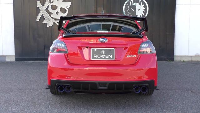 SUBARU WRX S208/RA-R Exhaust Sound by ROWEN EXHAUST смотреть онлайн