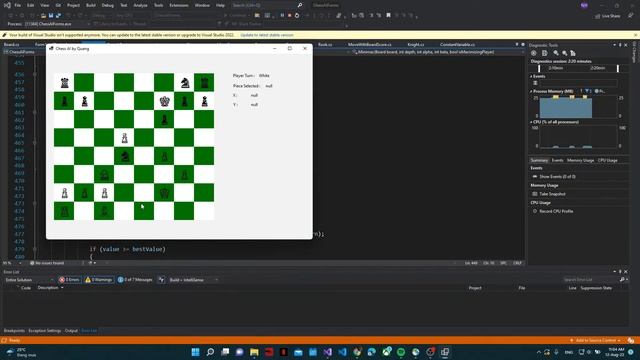 Chess AI | C#, Winform, Minimax, Chess Game Full Rules смотреть онлайн