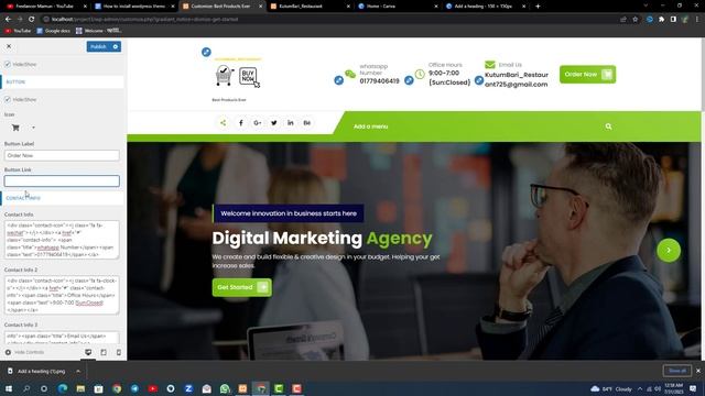 How to Install a WordPress Theme on localhost -Flavita - xampp | Basic WordPress Tutorial смотреть онлайн