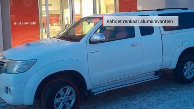 Toyota Hilux Extra Cab 2,5 D-4D 4WD 144 SR-Webasto kellolla, Astinlaud смотреть онлайн