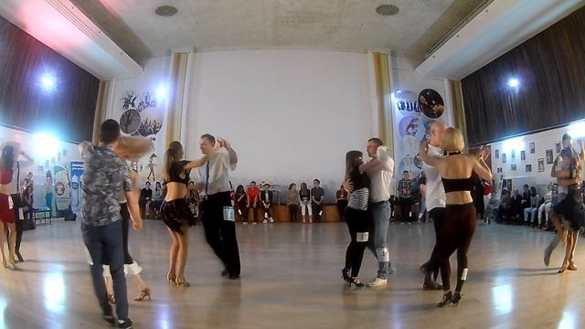 08 Bachata J'n'J Novice Отборочный тур 2 заход 1 трек. ZnB Competition 2018 смотреть онлайн