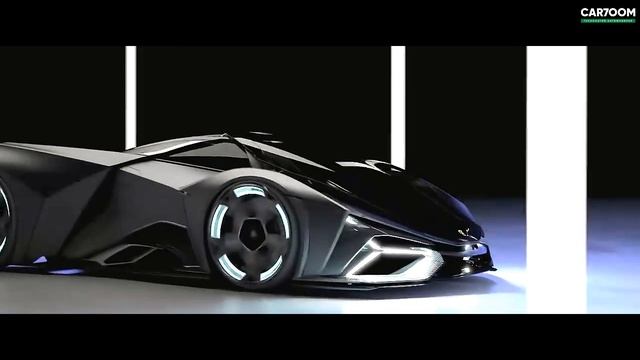 Концептуальный Lamborghini Fantasma 2023 смотреть онлайн