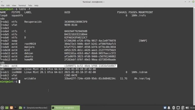 H-03 ?Mover el /home a otro disco duro [Linux - GParted - dd - fstab]? [V173] смотреть онлайн