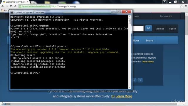 Python for Beginners with Examples - 004 Installing Python the default way смотреть онлайн