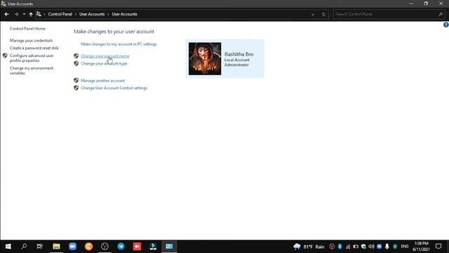 How To Change User Password ,Profile Picture and User Name смотреть онлайн
