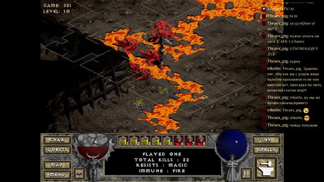 Diablo vanilla v 1.09 ironman Rogue Normal смотреть онлайн