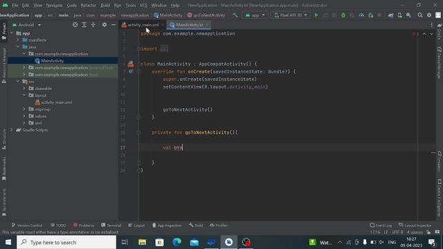 How to go to next activity in Android Kotlin || Learning Face || Using Intent смотреть онлайн