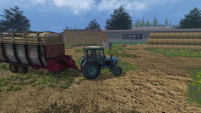 Завхоз Палыч - ч17 Farming Simulator 2015 смотреть онлайн