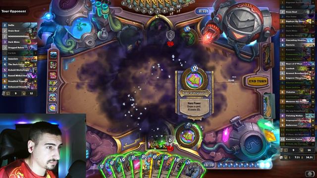 Control C'Thun Tickatus Quest Warlock Is Here For You! Throne of the Tides Mini-Set | Hearthstone смотреть онлайн