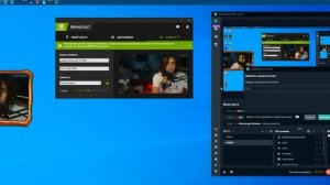 Как настроить Nvidia broadcast в OBS studio streamlabs