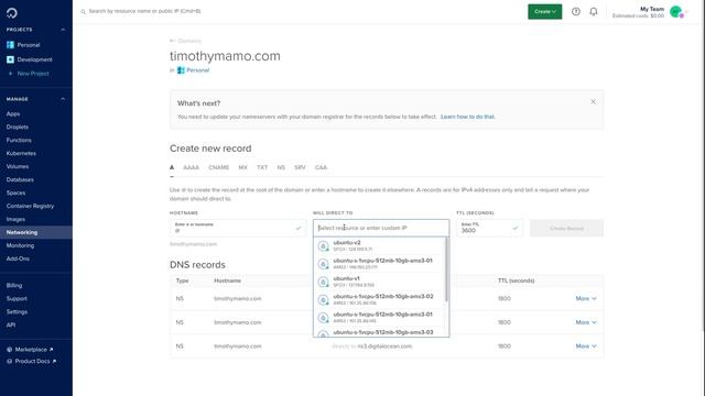 Create and Manage Domains with DigitalOcean смотреть онлайн